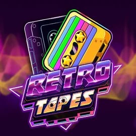 Retro Tapes game by Push Gaming – logo hosted on Tuohi Casino