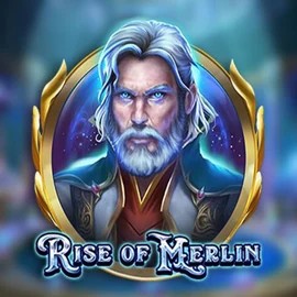Rise of Merlin slot logo by Play'n GO at Tuohi Casino
