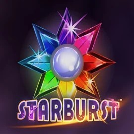 Starburst logo by NetEnt at Tuohi Casino